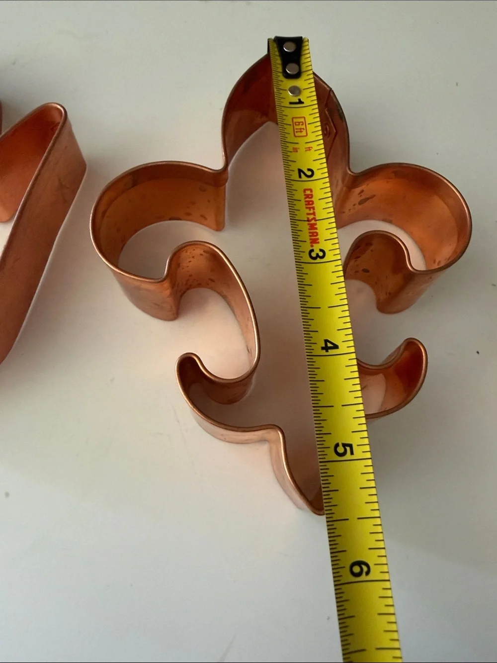 100% Copper Large Heavy Gauge Cookie Cutter Set of 7 Assorted Shapes